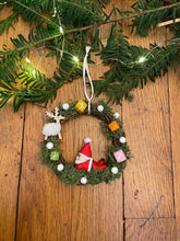Charger l'image dans la galerie, Couronne de Noël Père Noel <br/> Déco de sapin